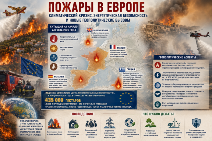 пожарыЕвропе
